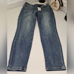 Judy Blue Medium Wash Slim Fit High Waist Jeans Sz 9/29 NWT